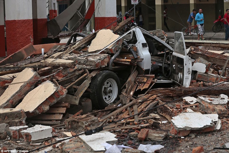 Terremoto en Ecuador